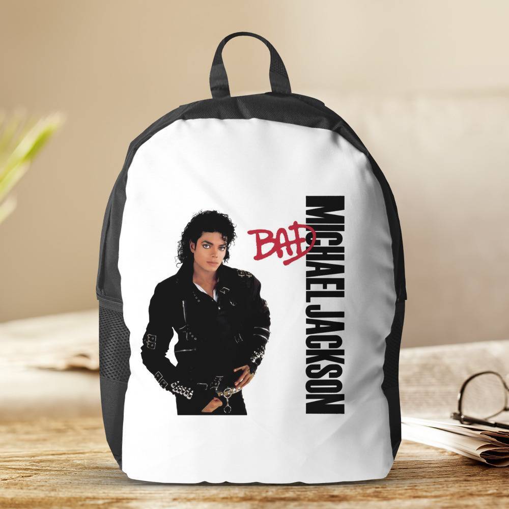 Michael Jackson Backpack Bad Backpack malemusicianclothing