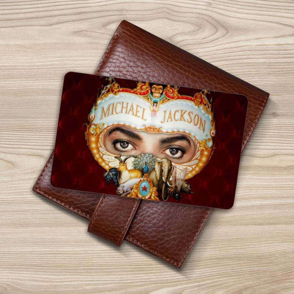 Michael Jackson Wallet Card Dangerous Wallet Insert Card