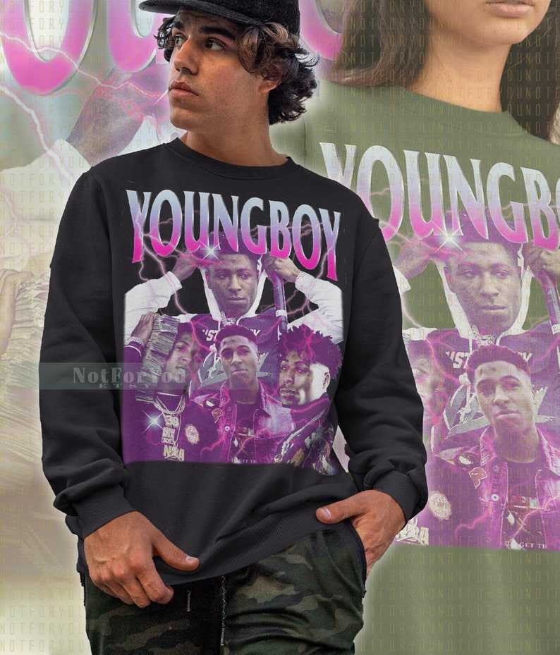 Youngboy Never Broke Again NBA Hip Hop Shirt Vintage Bootleg -  Canada