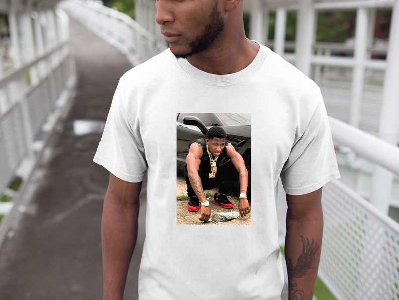 Never Broke Again, Shirts, Never Broke Again Nba Youngboy Tshirt Size Xl  Monkey Tee