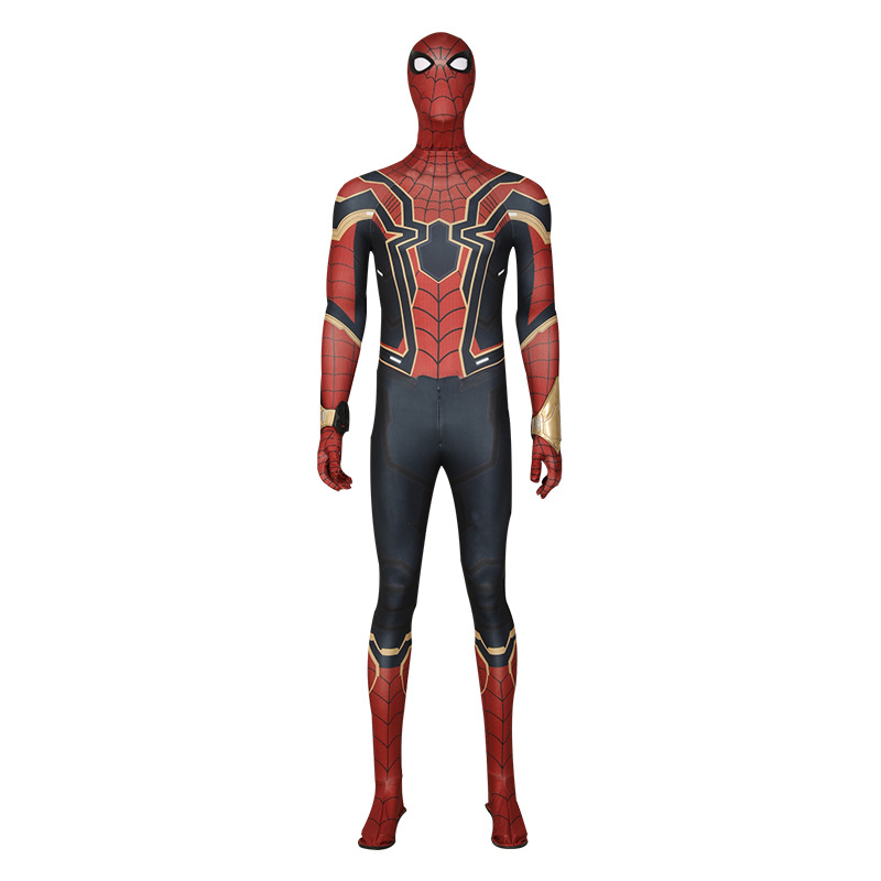 Mens Spiderman Costume, Spiderman Cos Hero Homeless Peter Parker ...