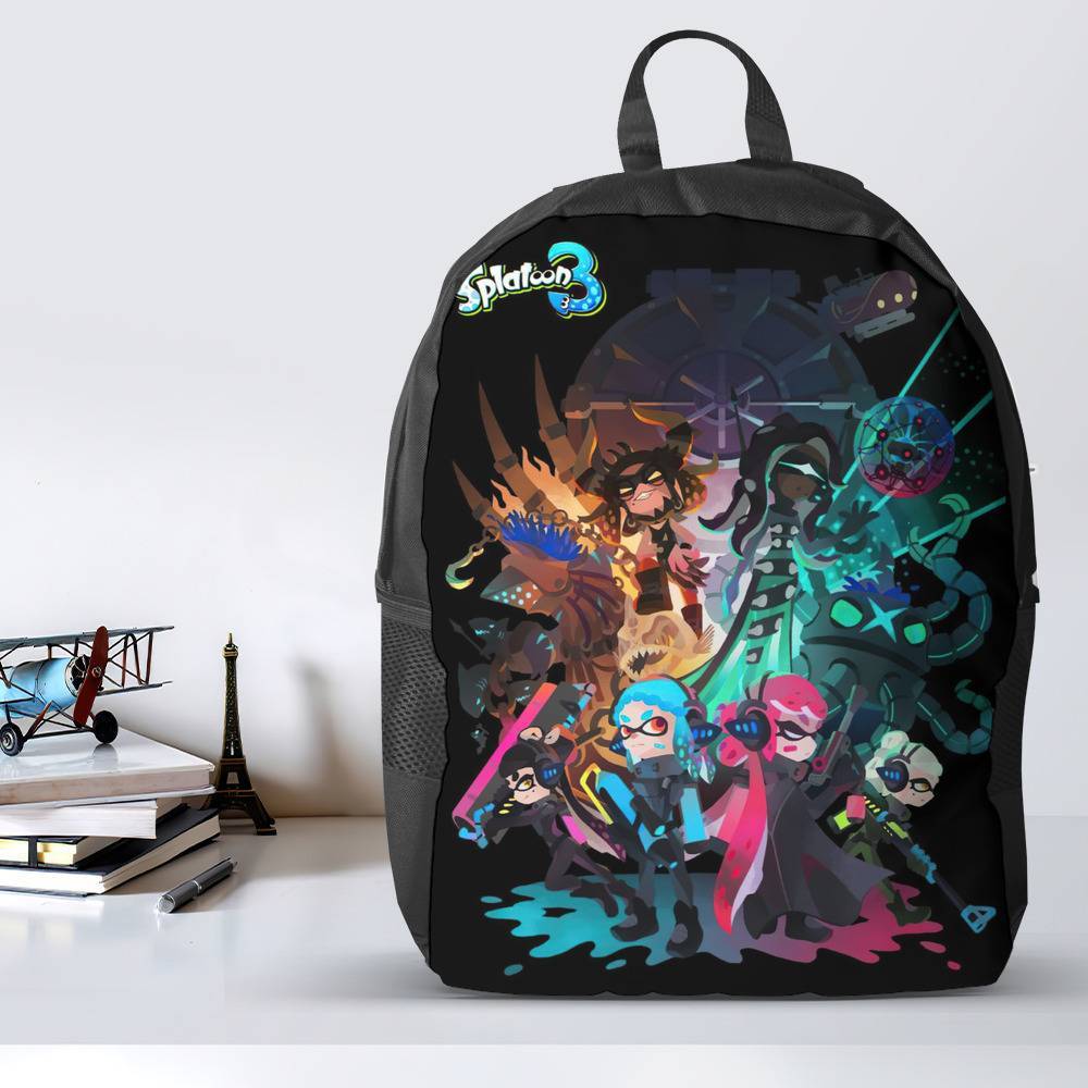 Splatoon Backpack Dark Backpack splatoonplush