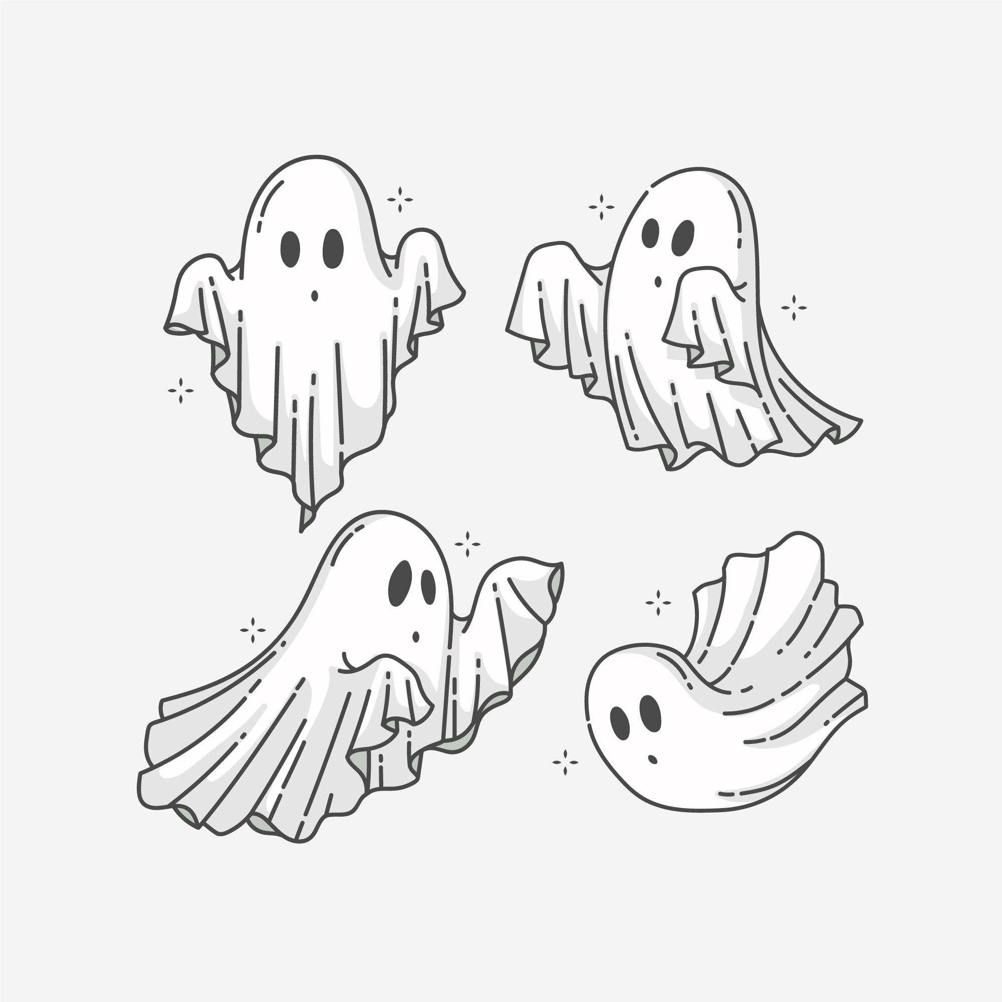 Ghost Svg / Ghosts Svg / Halloween Svg / Digital Download 