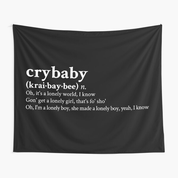 Lil peep crybaby tapestry sale