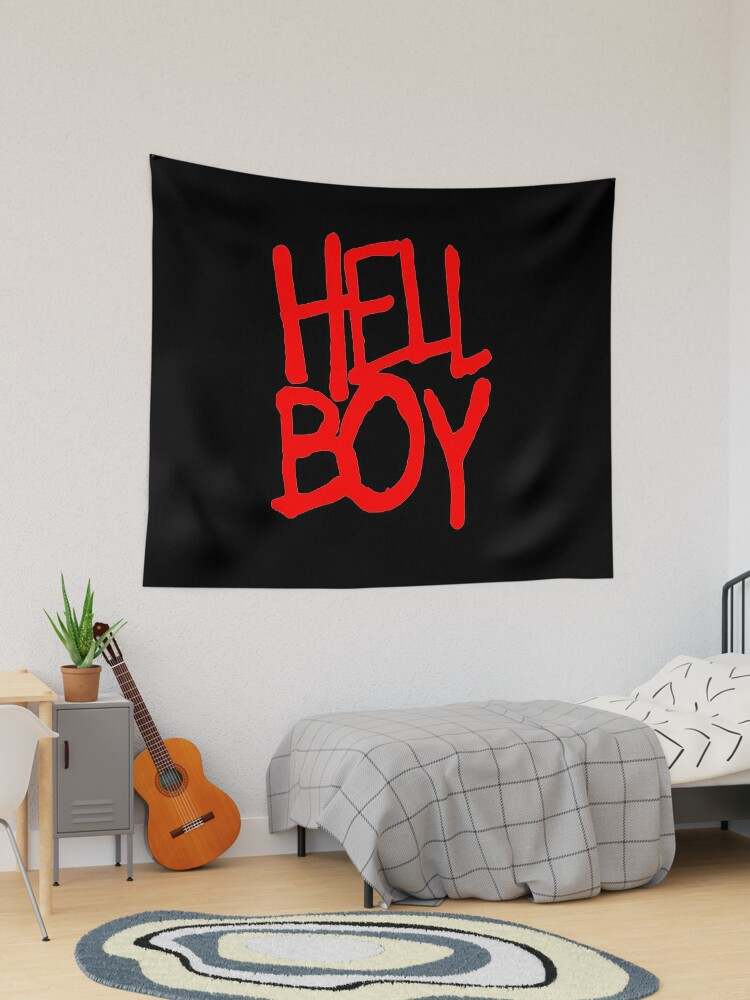 Lil Peep Hellboy Tapestry Highest Quality Tapestry Wall Hanging Tapestry lilpeeptapestry.store