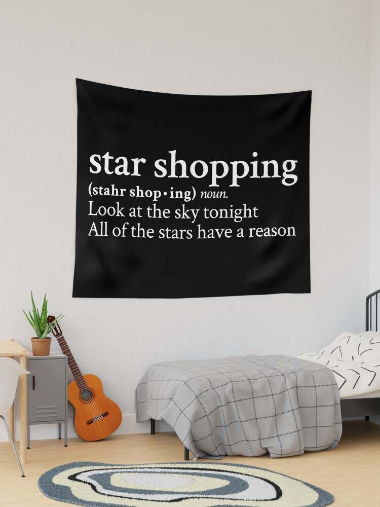 Lil peep discount star shopping tapestry