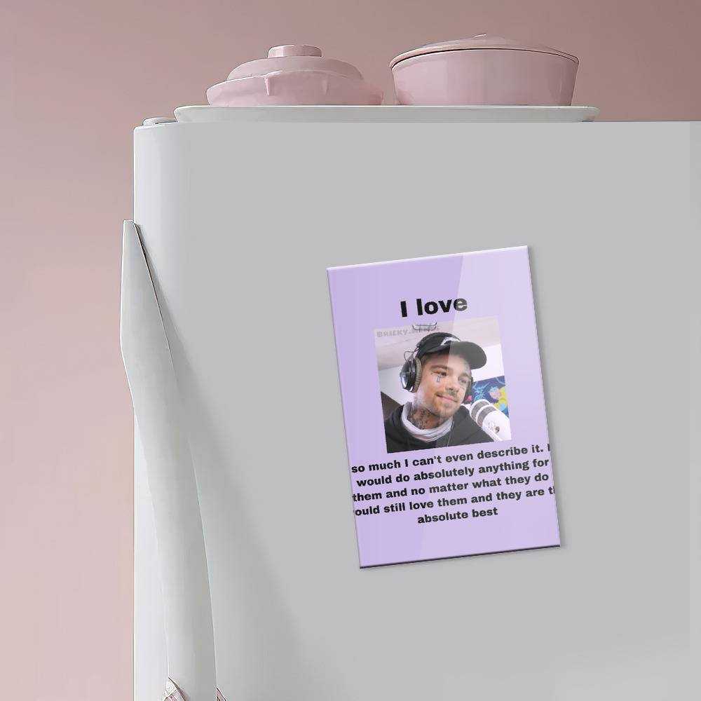 Tj Beastboy Kühlschrankmagnet Ich Liebe Taddl Kühlschrankmagnet