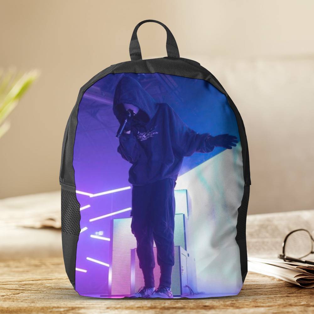 Altered carbon outlet rucksack