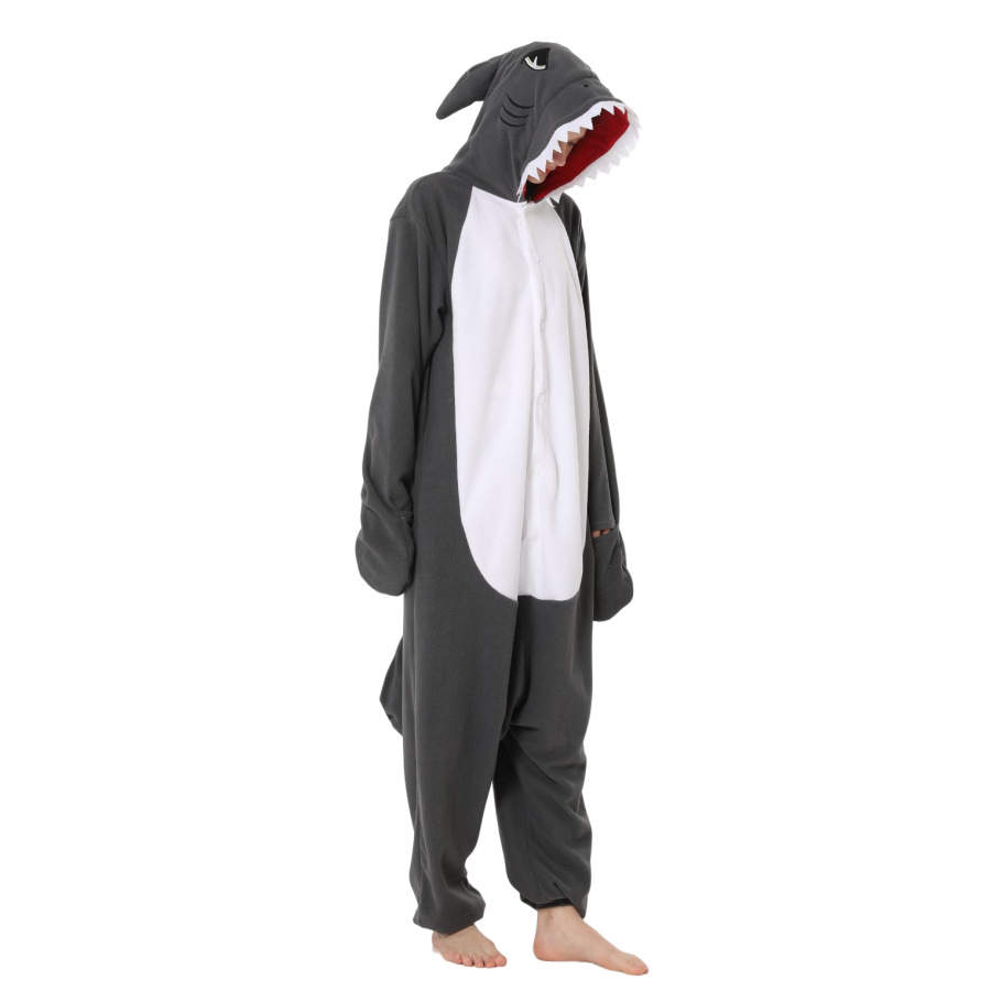 Shark Onesie, Couple's Autumn Winter Pajamas