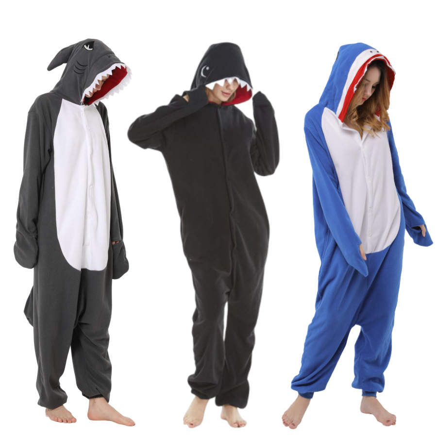 Shark discount adult onsie