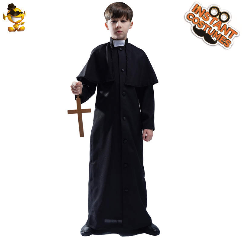 Priest Costume Halloween - Preacher T Shirt by Noirty