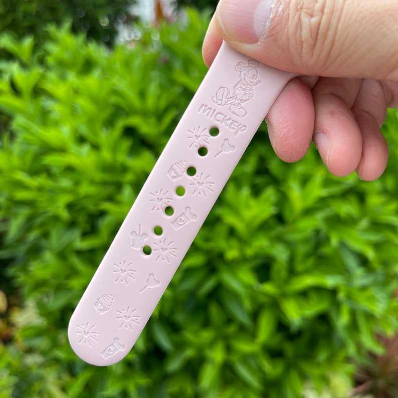 Personalized Laser Engraved Silicone Watch Band Compatible with