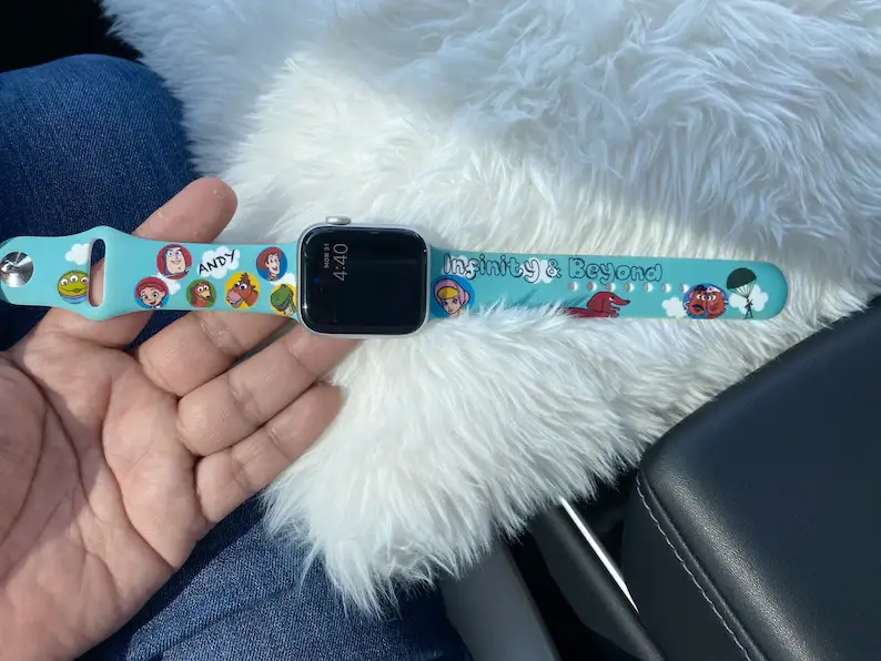 Disney Silicone Apple Watch Band Cartoon Strap Wristbands