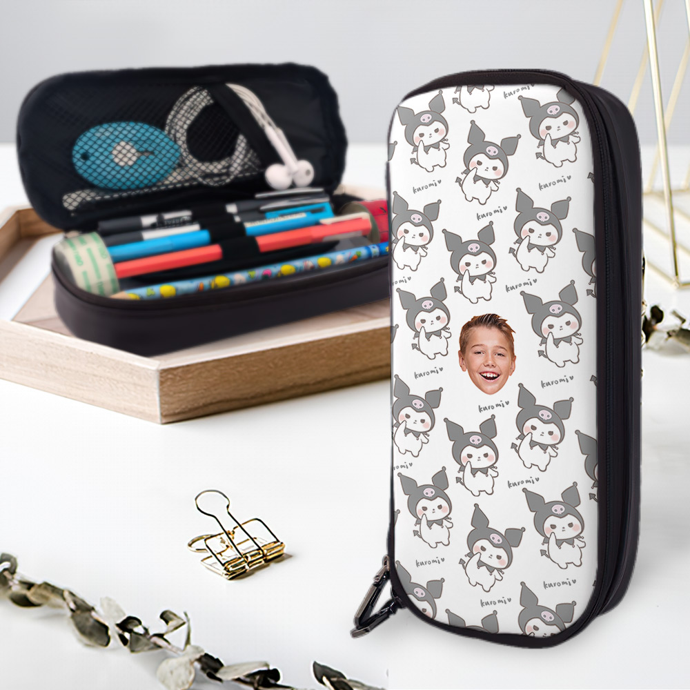산리오 필통Sanrio Pencil Case Hello Kitty Kuromi Pencil Bag