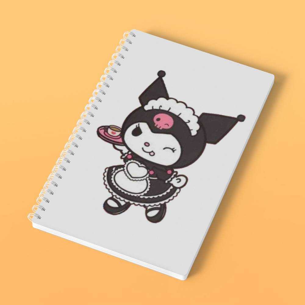 Kuromi Emo Core Spiral Notebook for Sale by CottonCadier