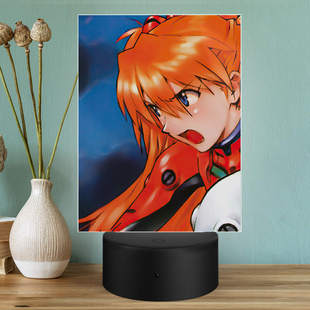 Evangelion Lamp Classic Celebrity Lamp with Plastic Base