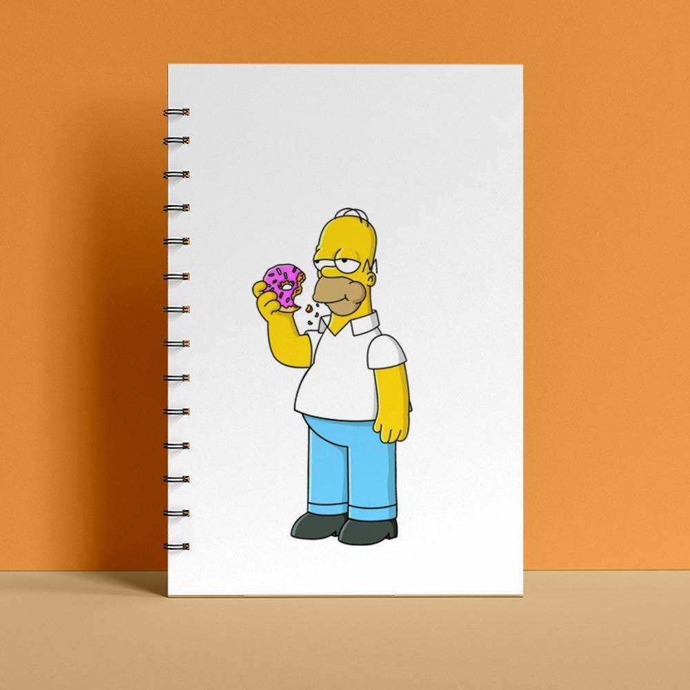 Bart Simpsons S.A.D. Spiral Notebook by tugfnaam