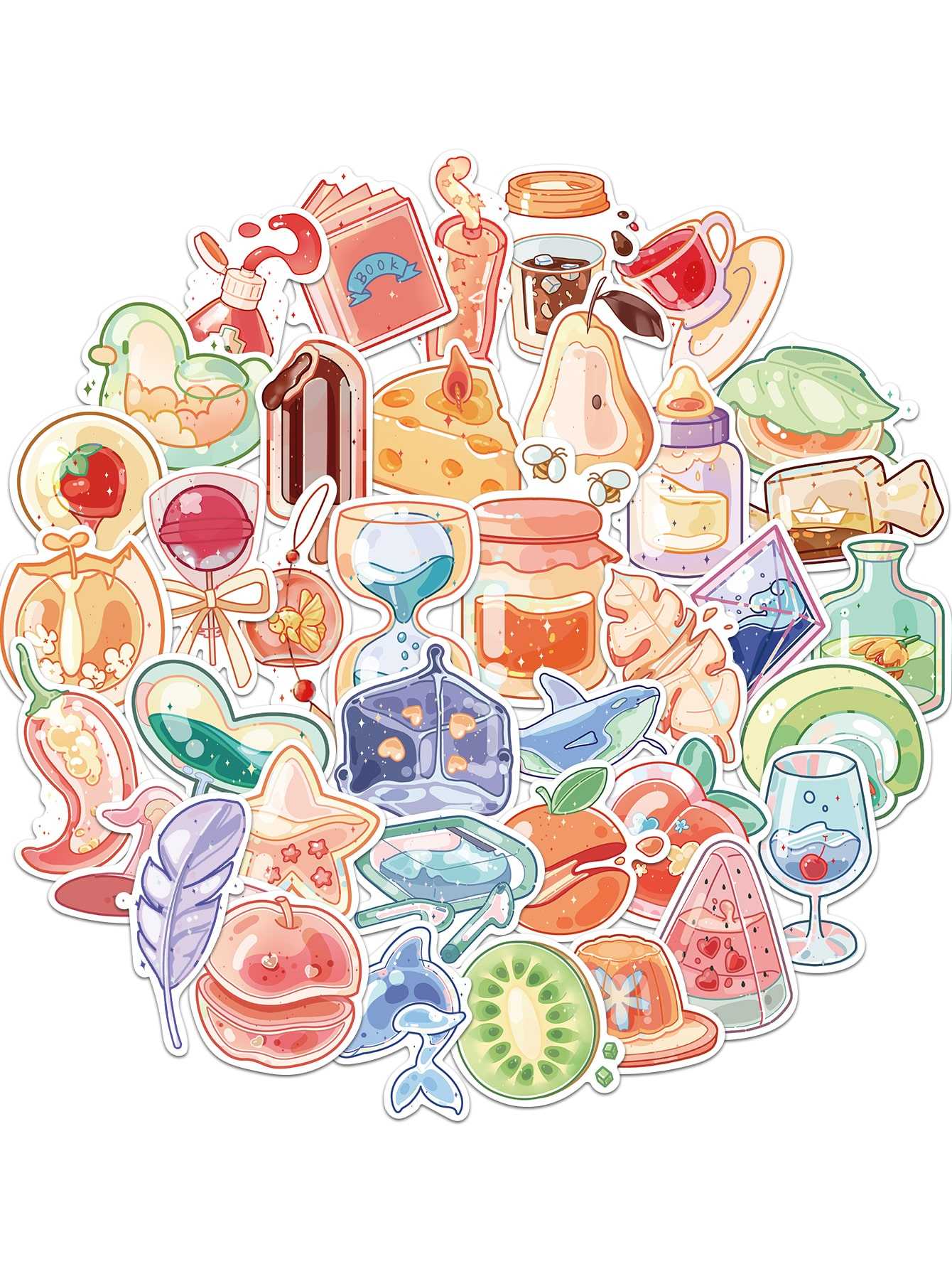 The Indie Food Stickers is a simple and interesting sticker