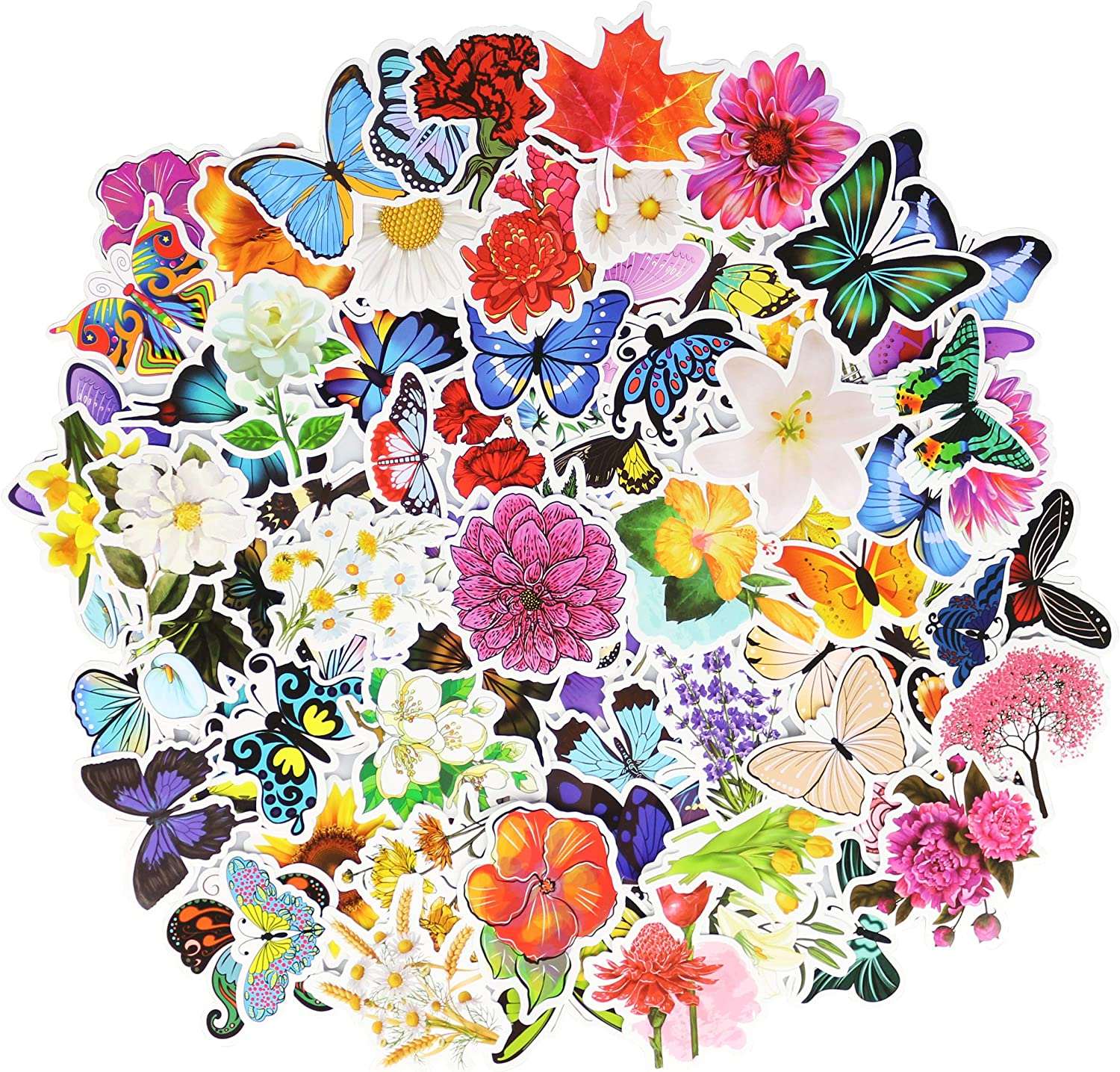 The Indie Flower Butterfly Stickers is an indie and perfect sticker.