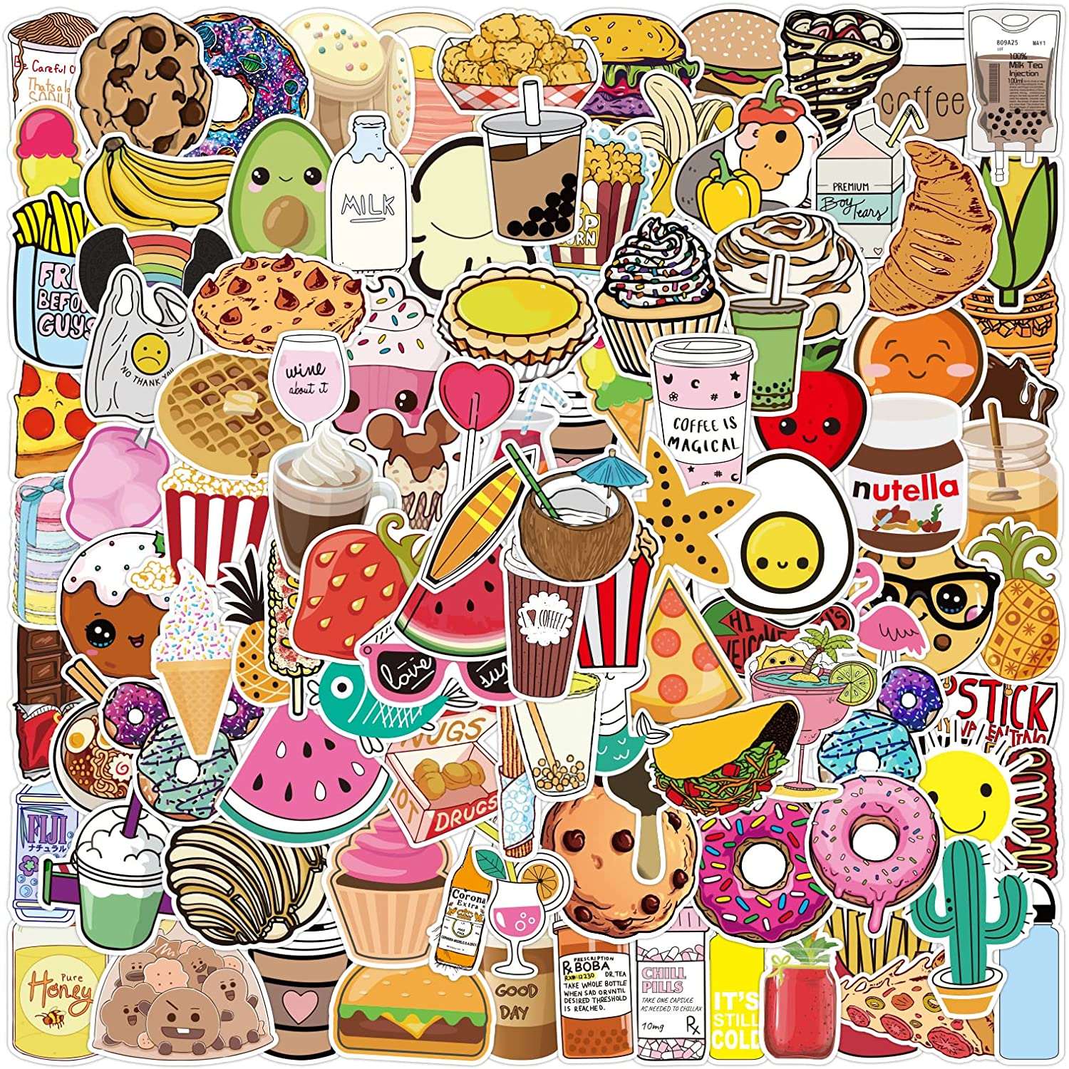 The Indie Food Stickers is a simple and interesting sticker.