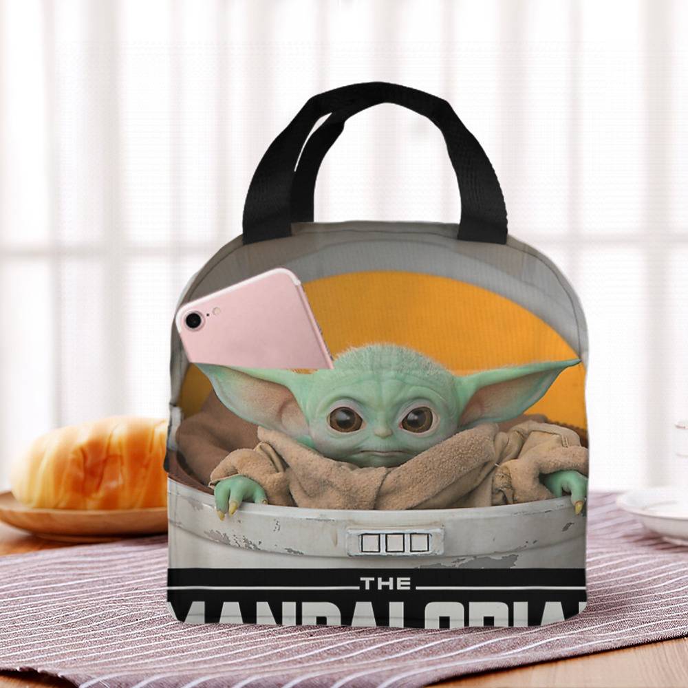 Simple Modern Star Wars Baby Yoda Grogu Kids Lunch Box for Toddler, Reusable Insulated Bag for Girls, Boys Meal Containers for School, Hadley  Collection