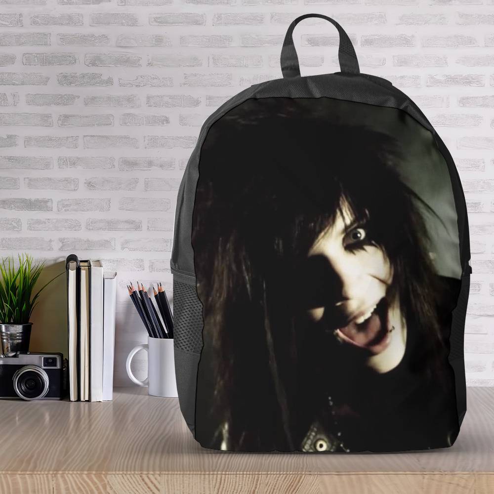 Black veil shop brides backpack