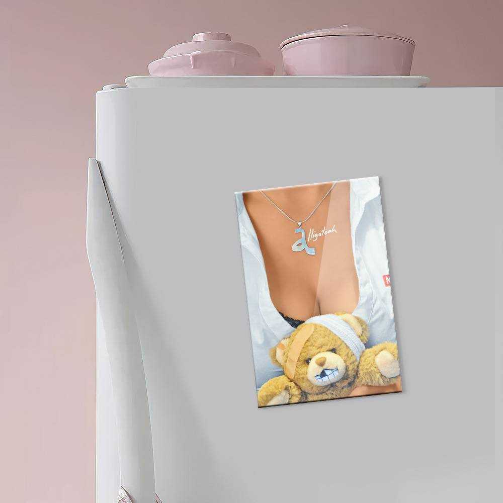 Alligatoah Kühlschrankmagnet Narben Kühlschrankmagnet