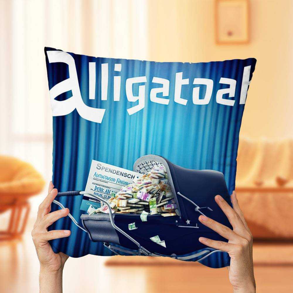 Alligatoah Pillow Denk An Die Kinderkissen