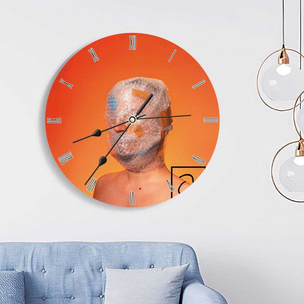 Alligatoah Runde Wanduhr Wohnkultur Wanduhr Geschenke Für Alligatoah Fans Nachbeben Wanduhr