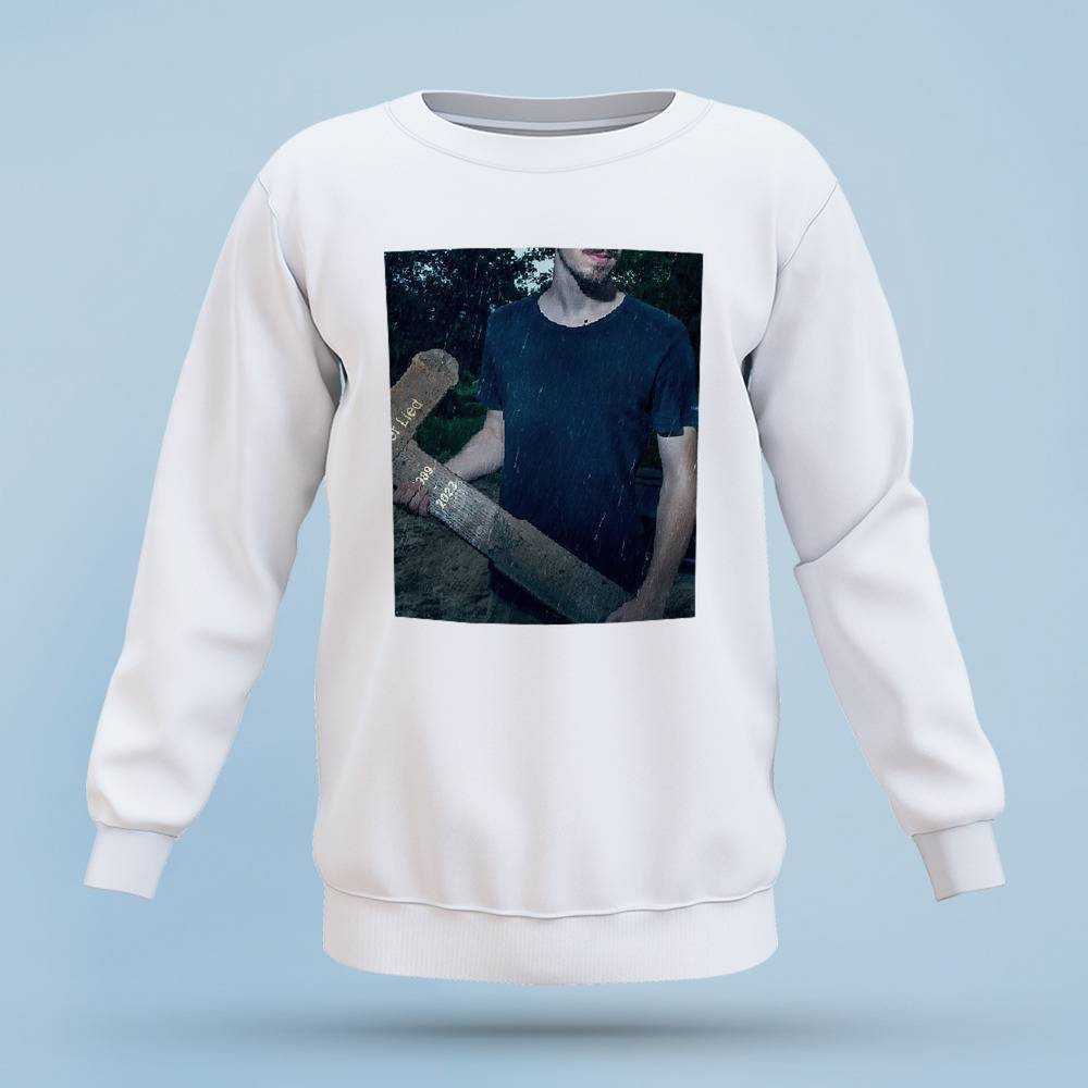 Alligatoah Sweatshirt Klassisches Sweatshirt Trauerfeier Lied Sweatshirt
