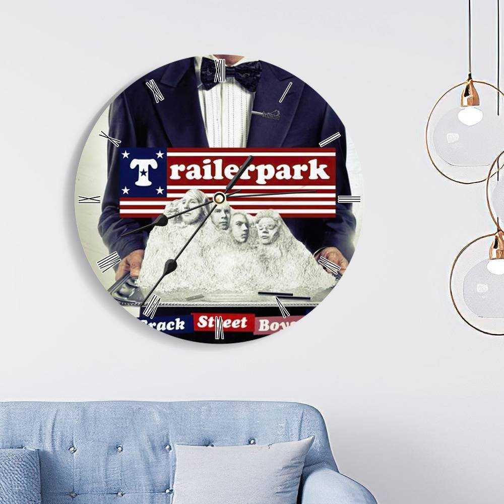 Alligatoah Runde Wanduhr Wohnkultur Wanduhr Geschenke Für Alligatoah Fans Selbstbefriedigung Wanduhr