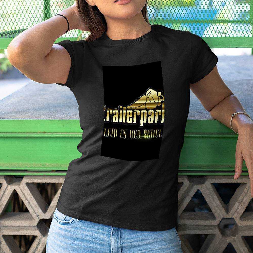 Alligatoah T-Shirt Bleib in Der Schule T-Shirt Baumwollshirt
