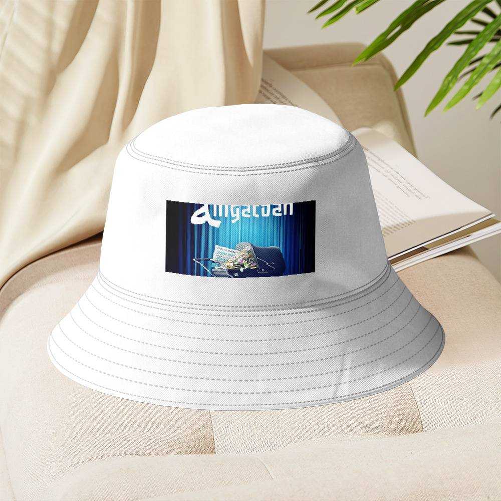 Alligatoah Bucket Hat Unisex Sonnenhut Denk an Die Kinder Fisherman Hat
