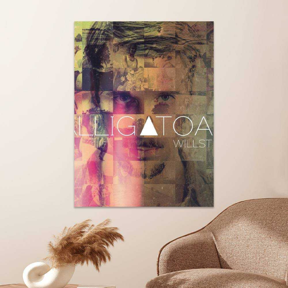 Alligatoah Poster Willst Du Poster Wall Art Sticky Poster