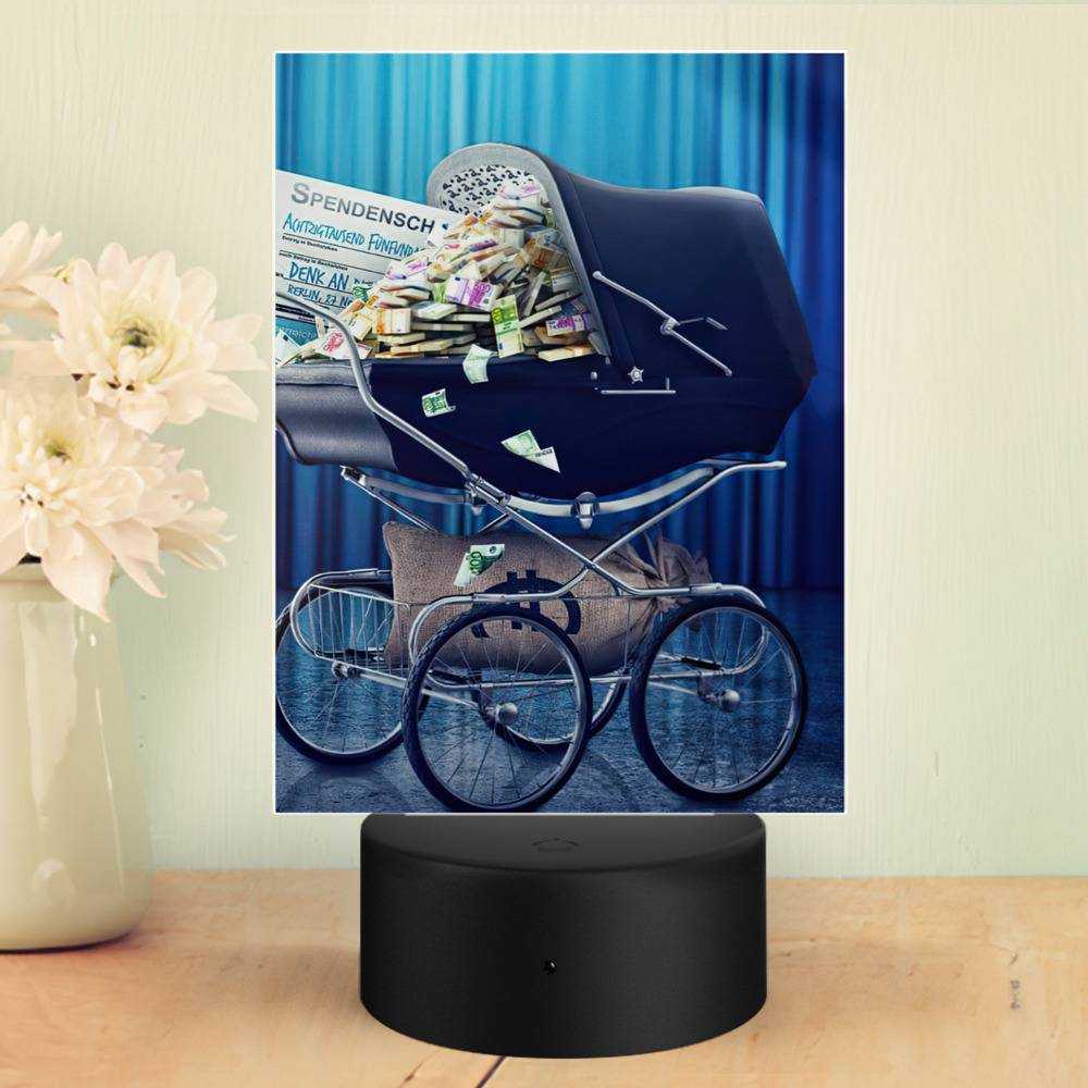 Alligatoah Lampe Denk An Die Kinder Von Alligatoah Lampe Mit Kunststoffsockel
