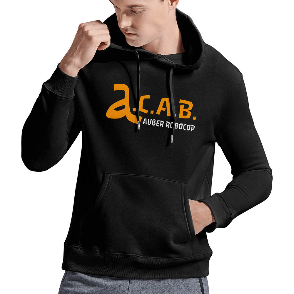 Alligatoah - A.c.a.b. Au?er Robocop Hoodie Schwarz Pullover Hoodie