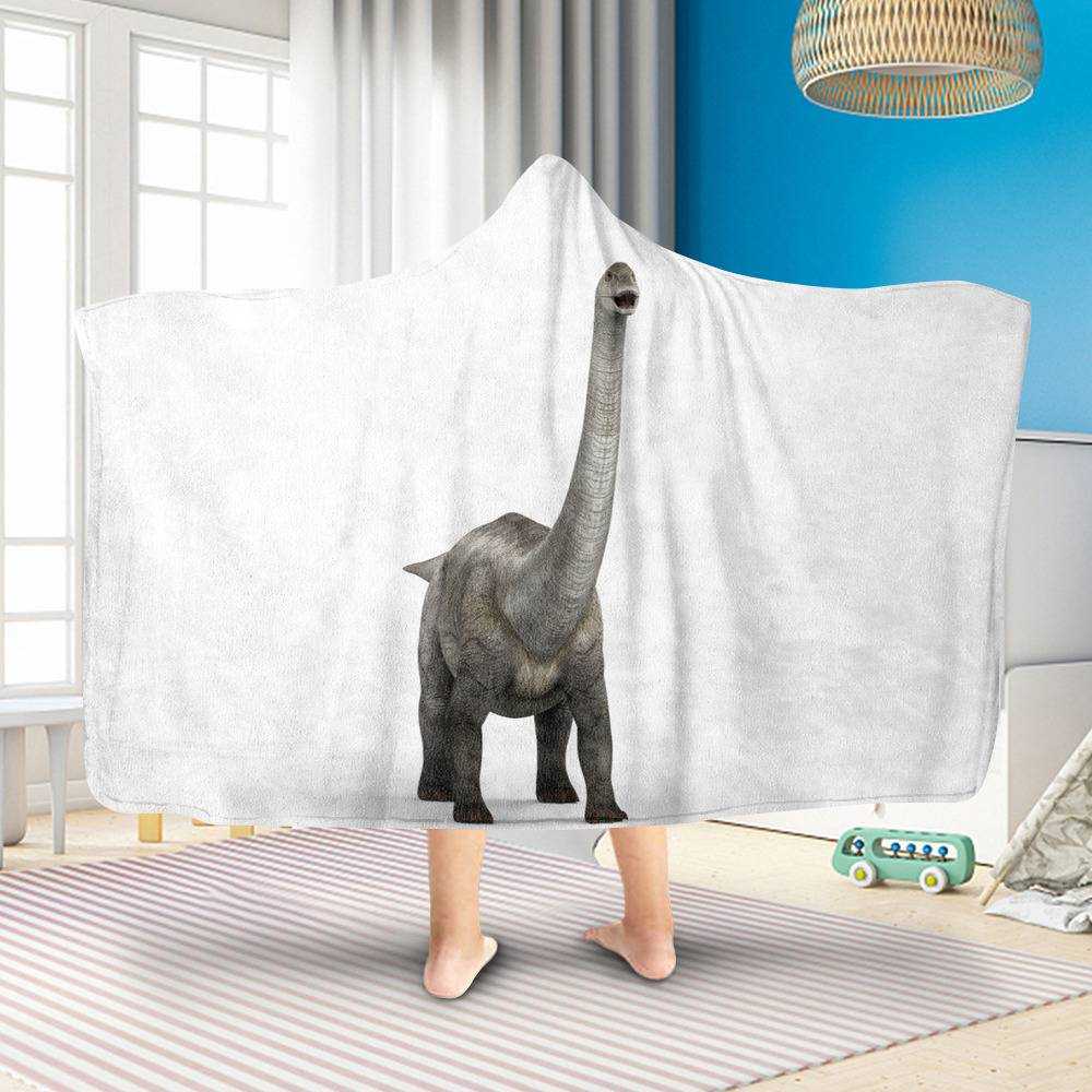 Dinosaur Blanket Hoodie Blanket 50