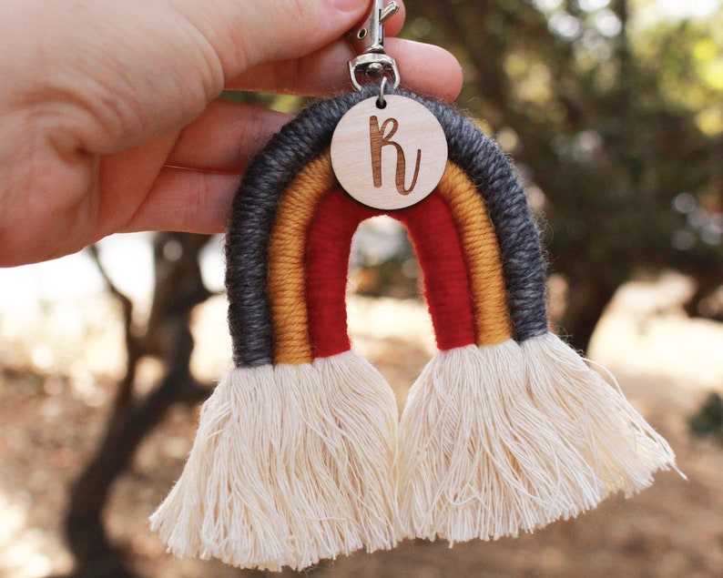 Macrame keychain kit【Macrame keychain kit】 - Shop CHRIS Art