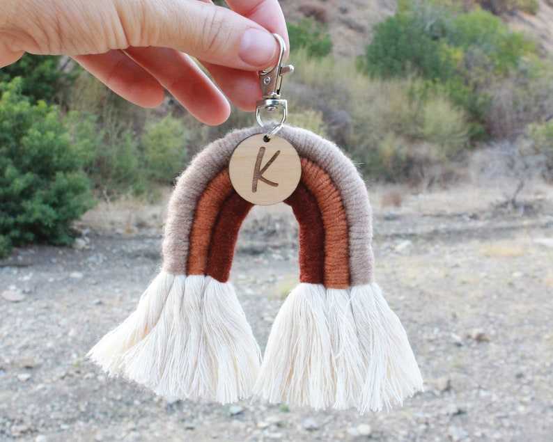 Online) Macrame Keychain — Sunshine Craft Co