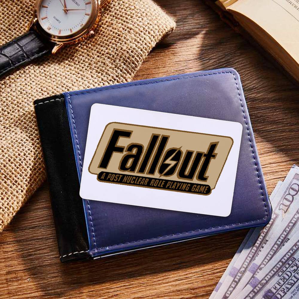 Fallout Wallet Insert Card Fallout Logo Classic Wallet Insert Card