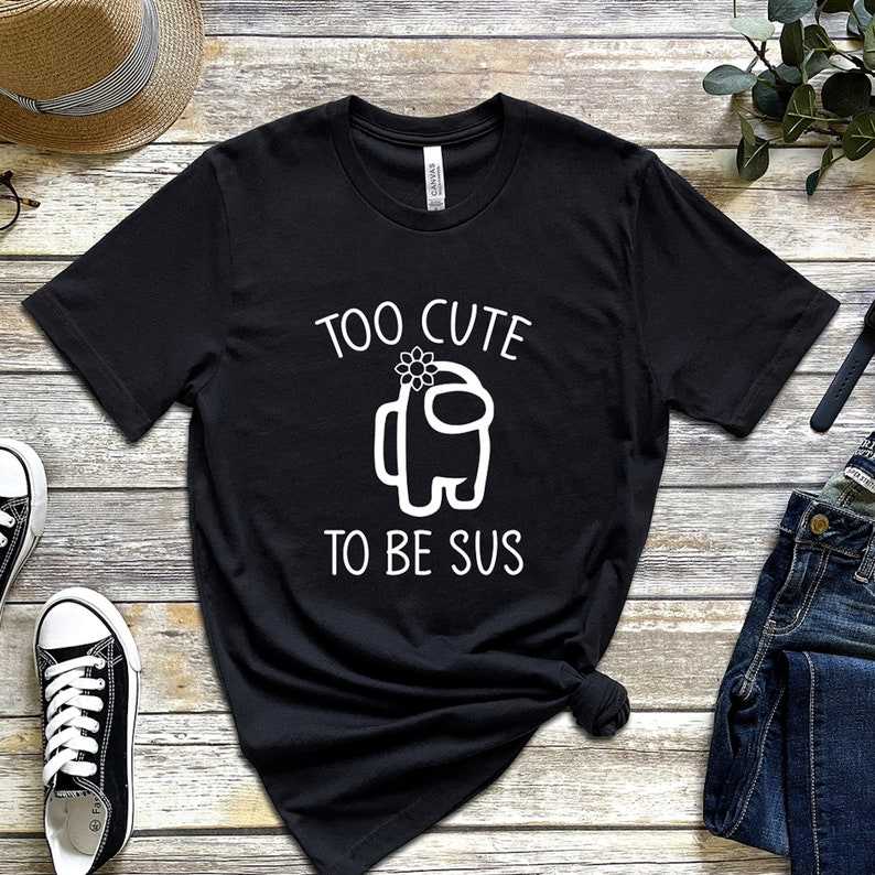 New York Yankees MLB Baseball Among Us I Am Too Cute To Be Sus T-Shirt