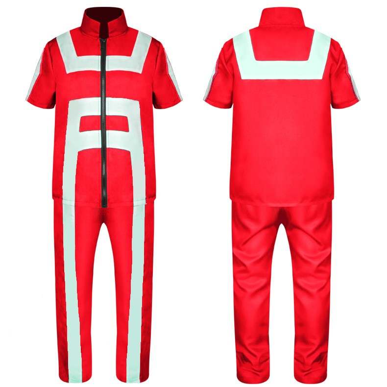 Mha Cosplay, Blue Todoroki Shouto Gym Suit