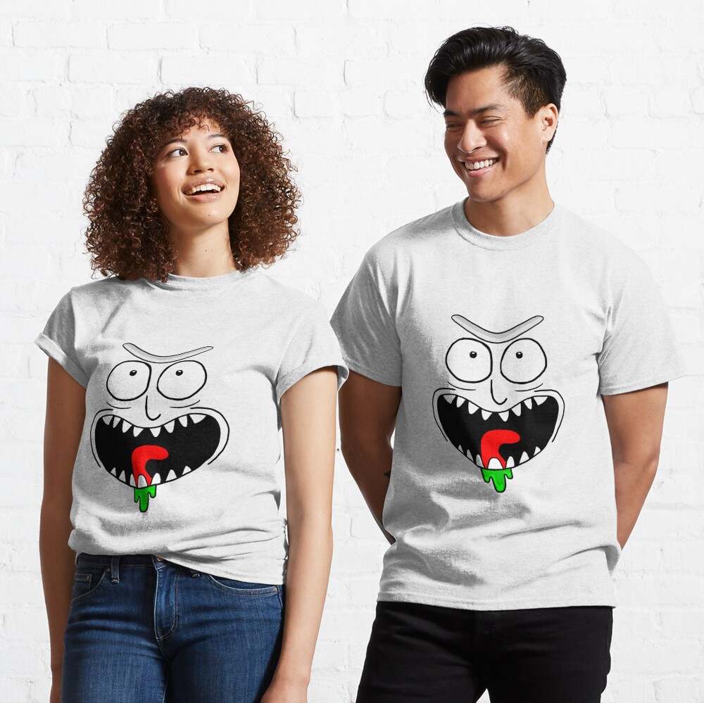 rick and morty couple shirts