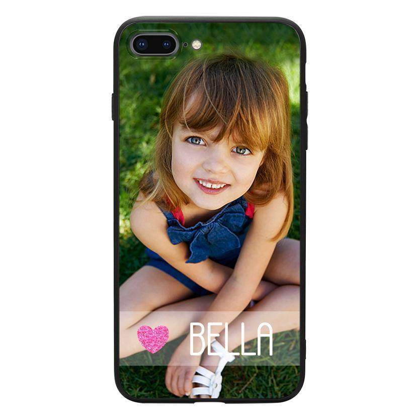 iPhone Personalisierte Name iPhone Hülle - Rosa Liebe - meinefotohandyhuelle