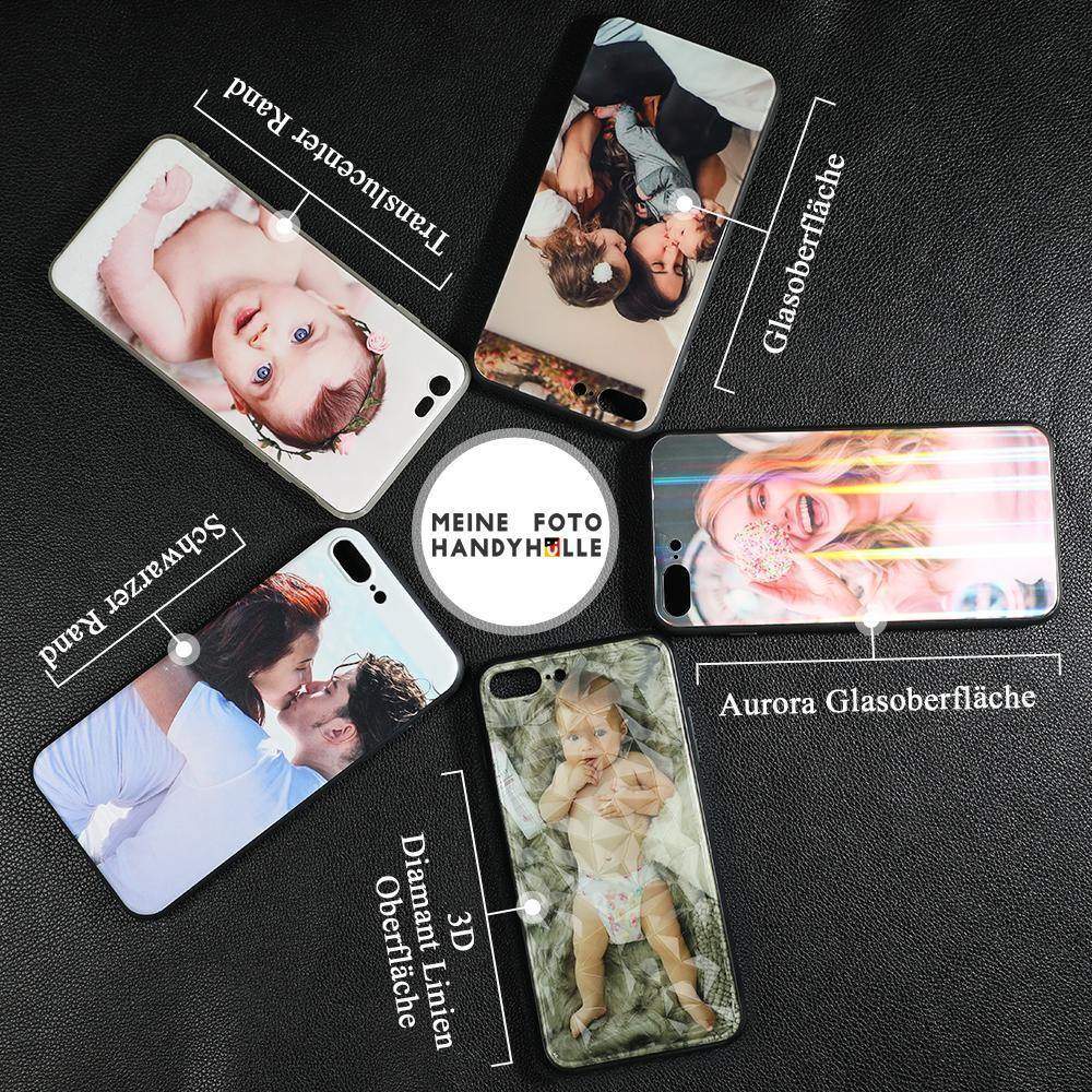Personalisierte  Bunte Blätter iPhone Handyhülle - meinefotohandyhuelle