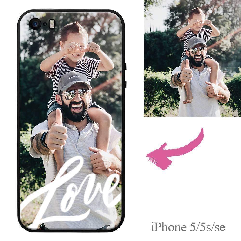 iPhone5/5s/se Personalisierte Liebe Foto Protektiv Handyhülle - meinefotohandyhuelle
