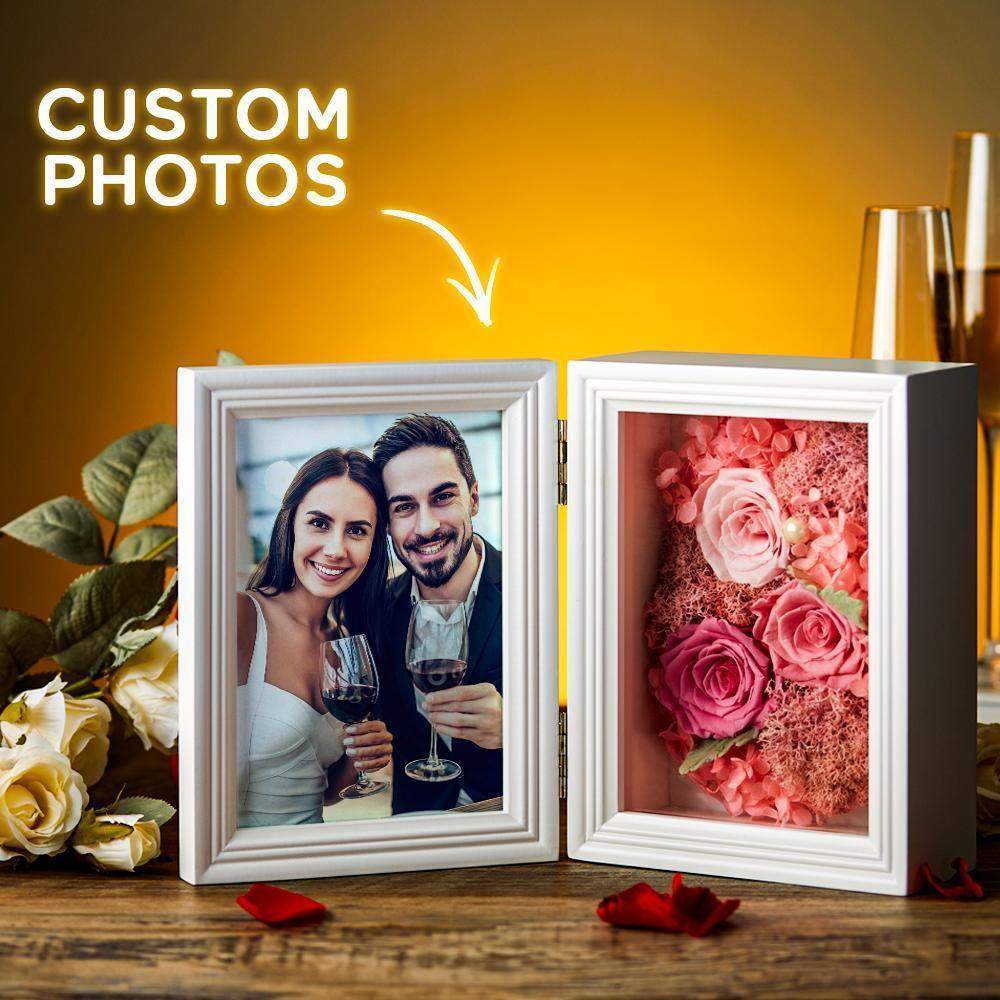 Personalisierte Ewigkeit Rose Valentinstag Geschenke Mit Foto-Pink - meinefotohandyhuelle