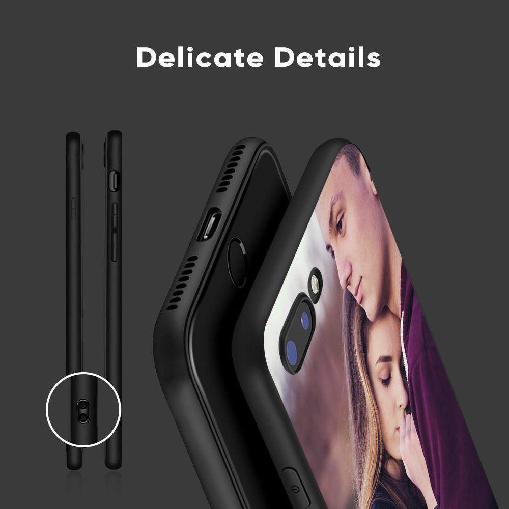 Personalisierte  Bunte Blätter iPhone Handyhülle - meinefotohandyhuelle