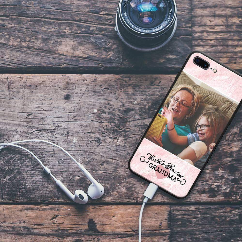 iPhone7p/8p Custom "This Is Love" Photo Protective Phone Case