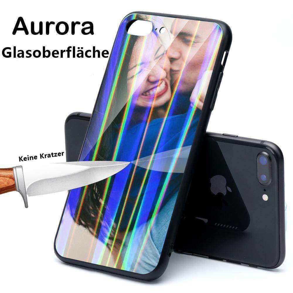 Personalisierte  Bunte Blätter iPhone Handyhülle - meinefotohandyhuelle
